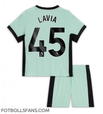 Chelsea Romeo Lavia #45 Replika Tredje Tröja Barn 2023-24 Kortärmad (+ Korta byxor)